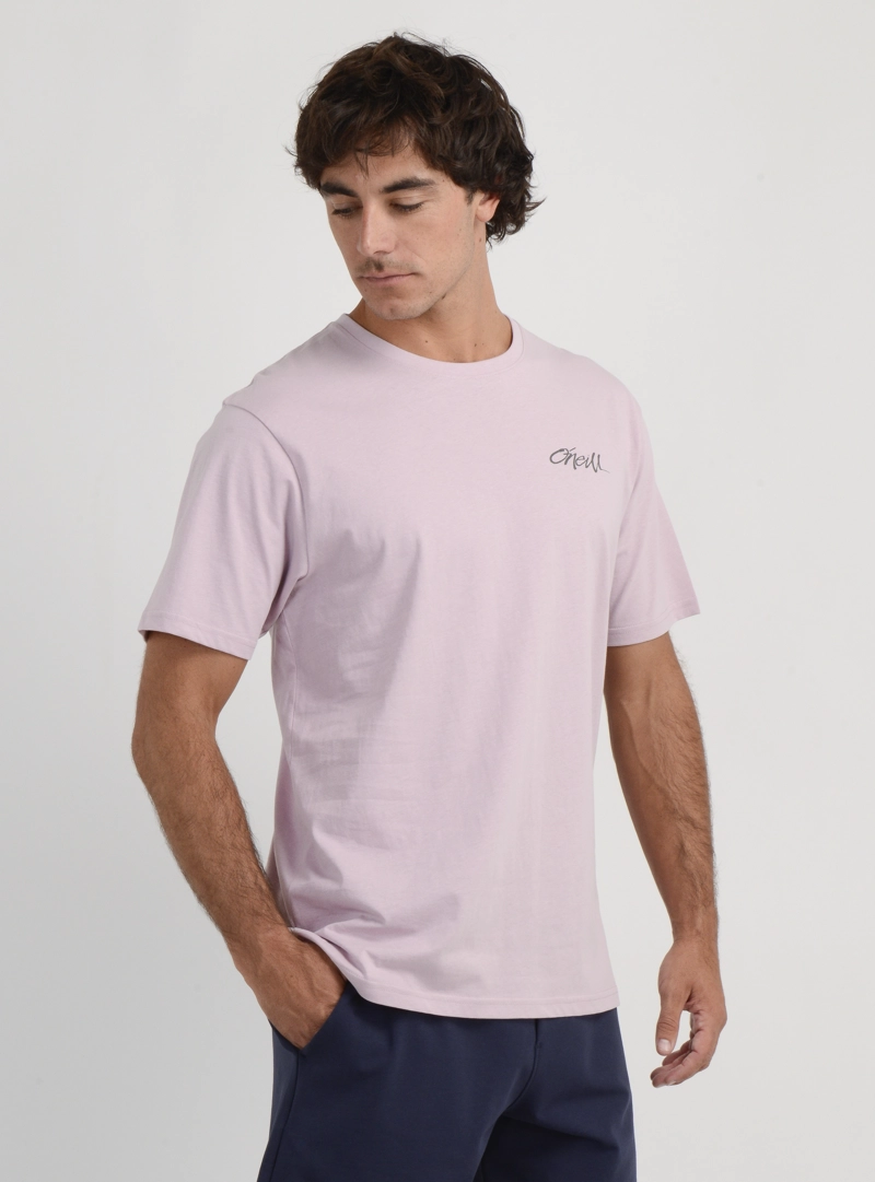 POLERA MANGA CORTA KEYS MORADO CLARO - 4