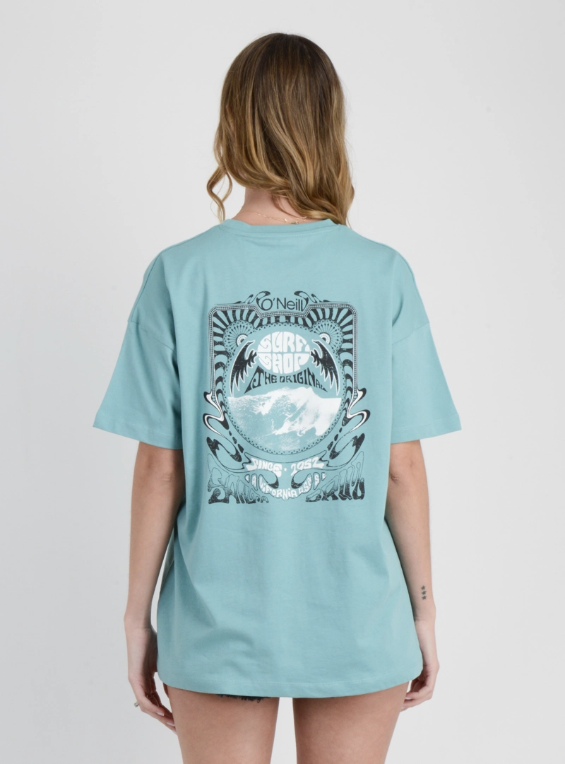POLERA MANGA CORTA OG VINTAGE VERDE - 2