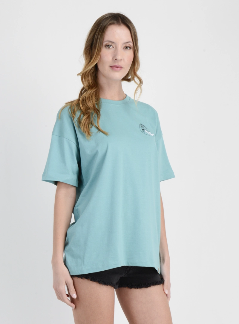 POLERA MANGA CORTA OG VINTAGE VERDE - 4