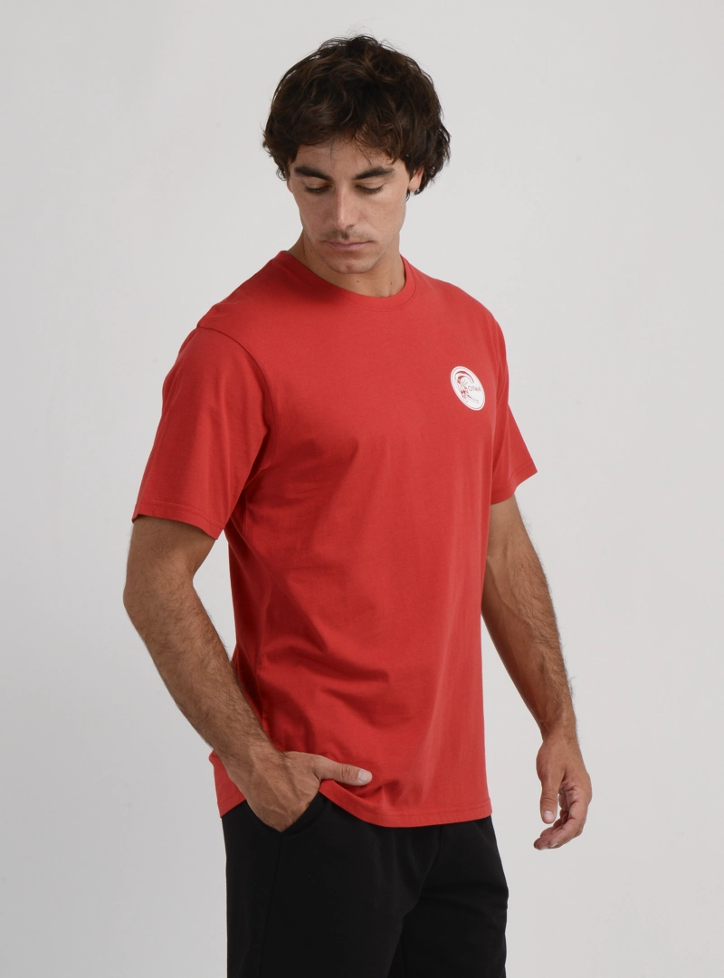 POLERA MANGA CORTA OG SURF SHOP  ROJO - 4