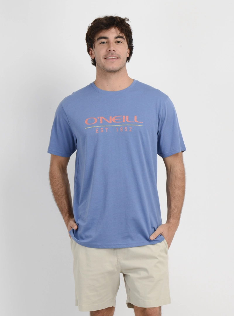 POLERA MANGA CORTA LINER  AZUL - 1