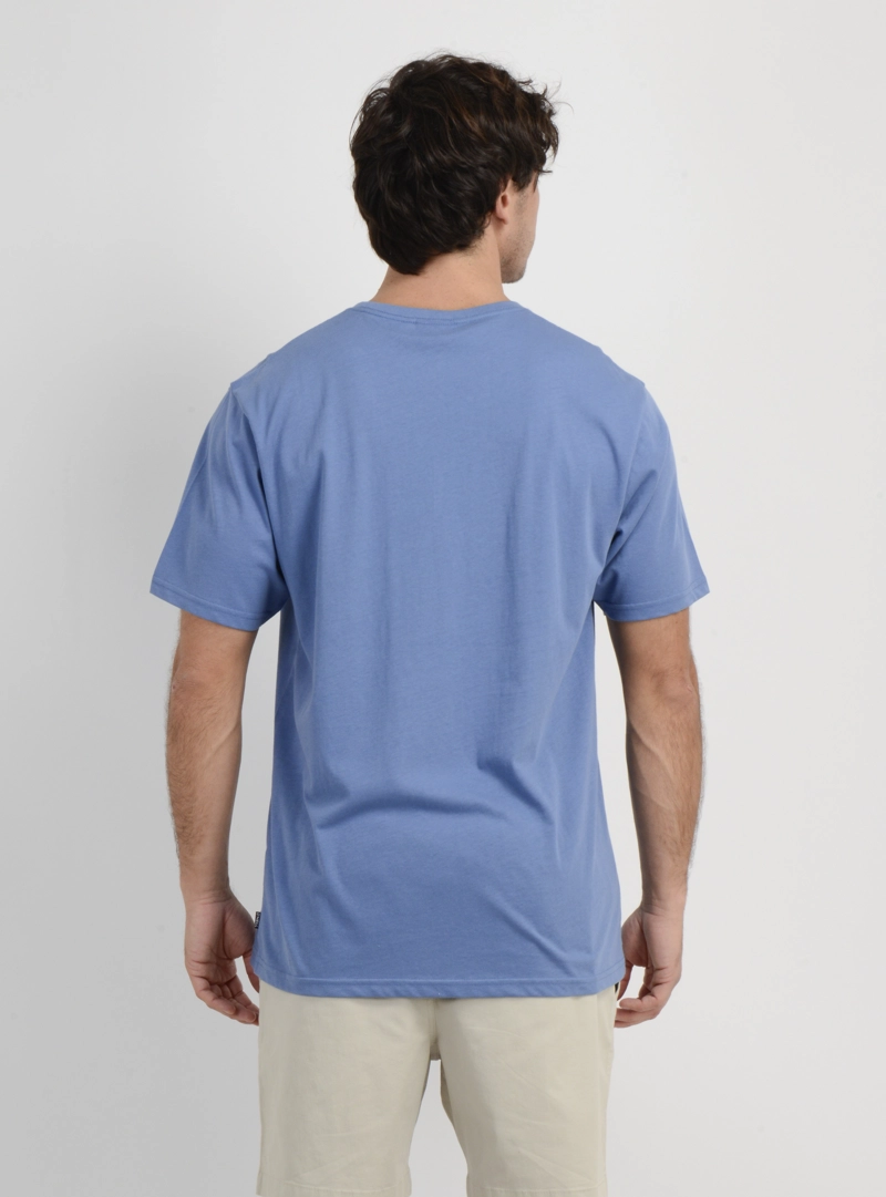 POLERA MANGA CORTA LINER  AZUL - 2