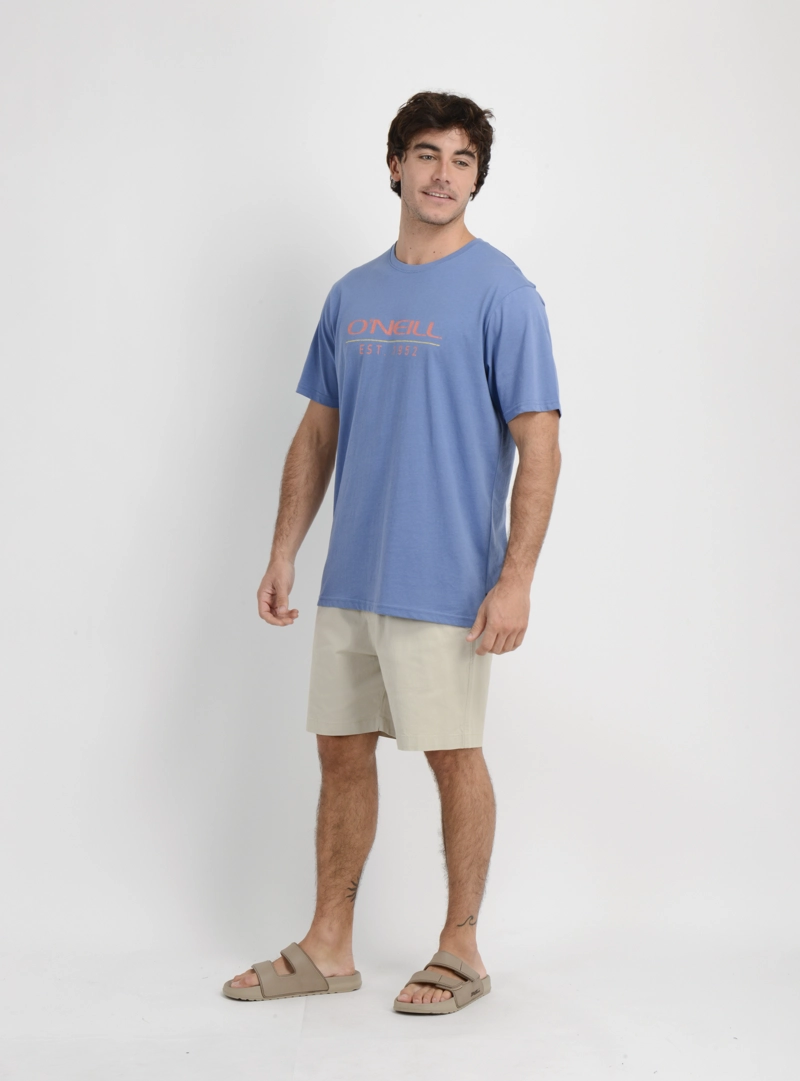 POLERA MANGA CORTA LINER  AZUL - 3