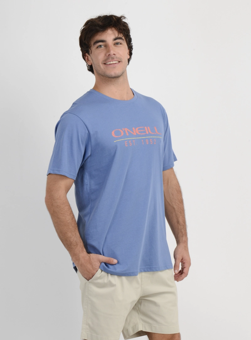 POLERA MANGA CORTA LINER  AZUL - 4
