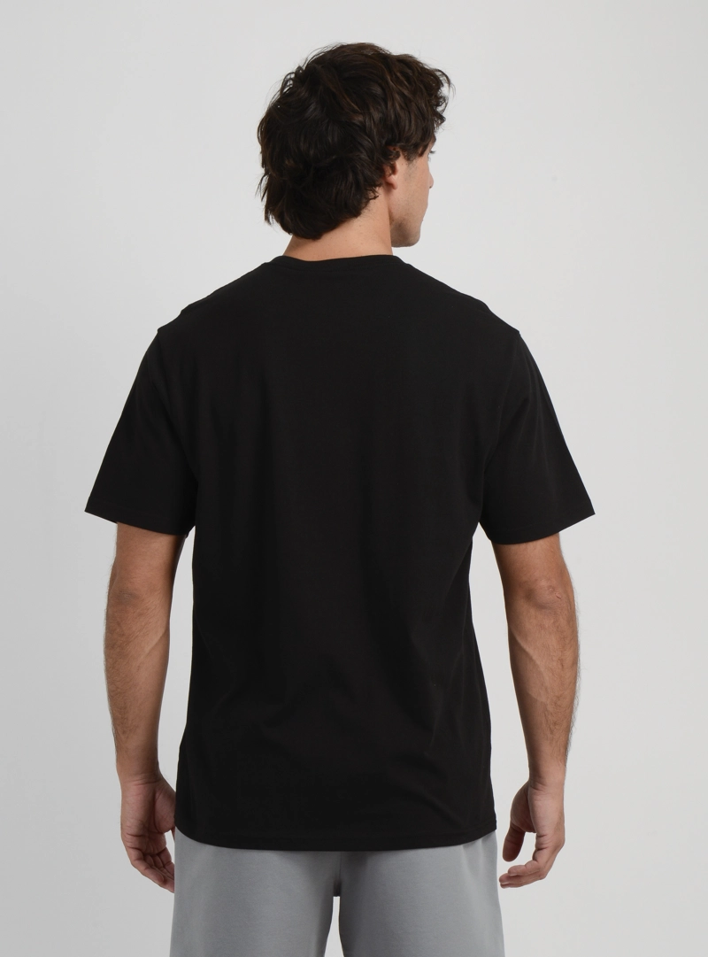 POLERA MANGA CORTA EAST CLIFF III NEGRO - 2