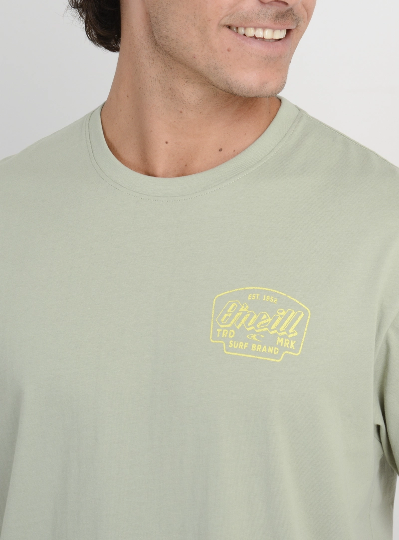 POLERA MANGA CORTA LOCK SMITH  VERDE CLARO - 5