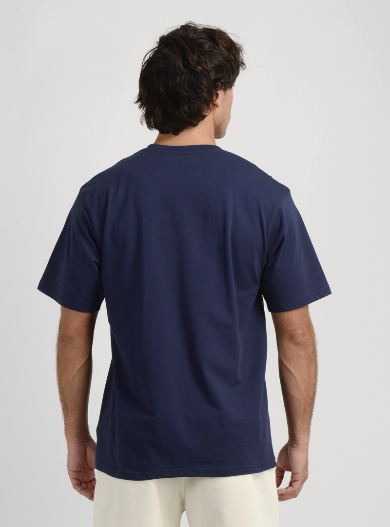 POLERA MANGA CORTA OG STRIPE  AZUL OSCURO - 2