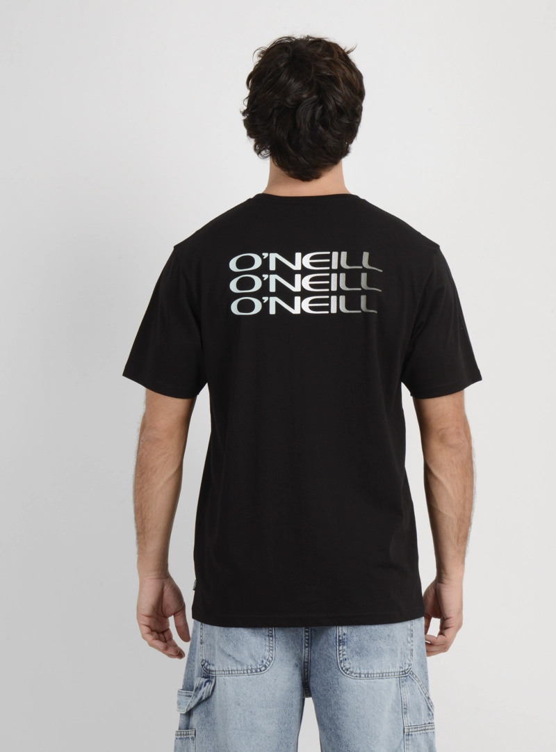 POLERA MANGA CORTA TRIPLE STACK  NEGRO - 2