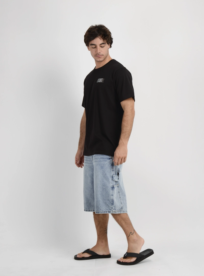 POLERA MANGA CORTA TRIPLE STACK  NEGRO - 3