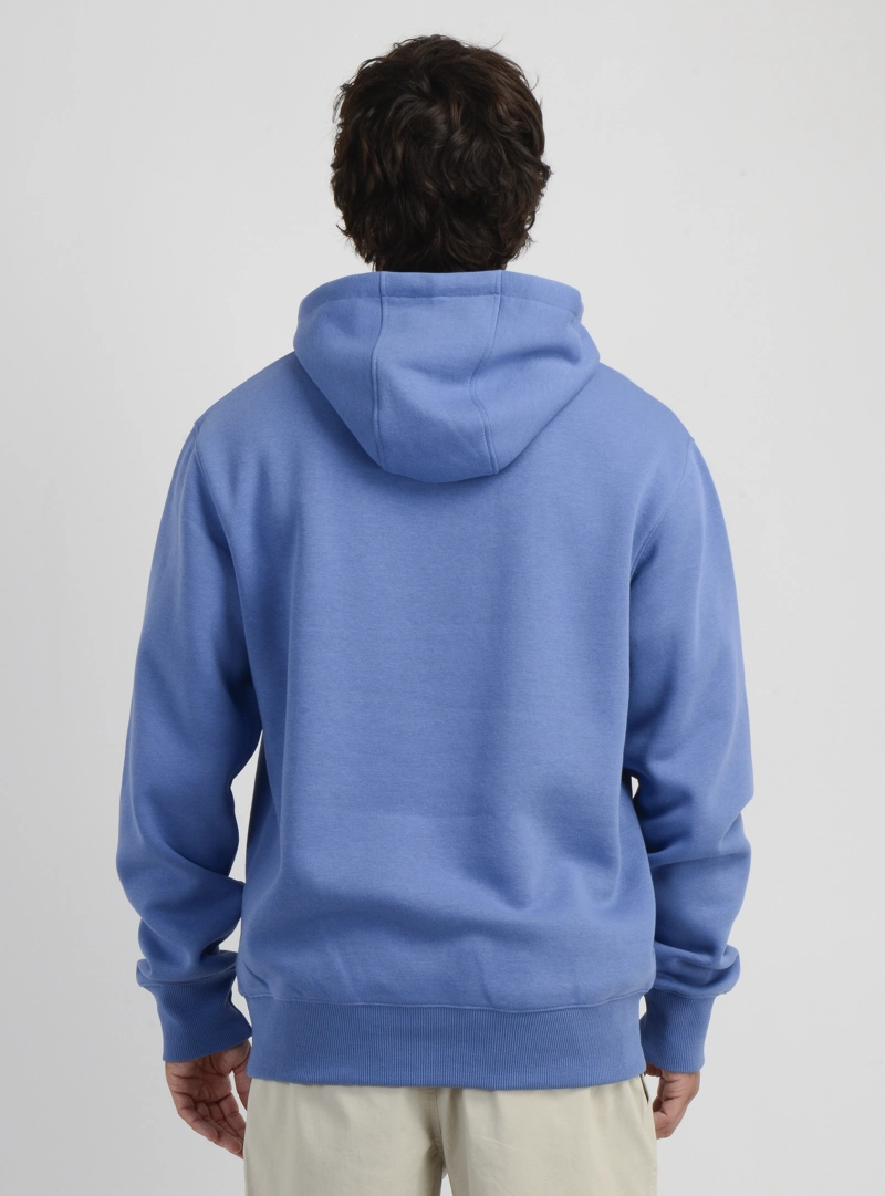 POLERON LOGO HOODIE II AZUL - 2