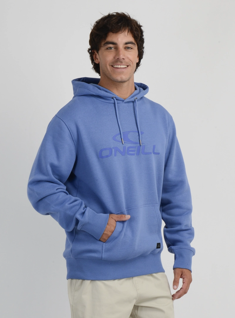 POLERON LOGO HOODIE II AZUL - 4