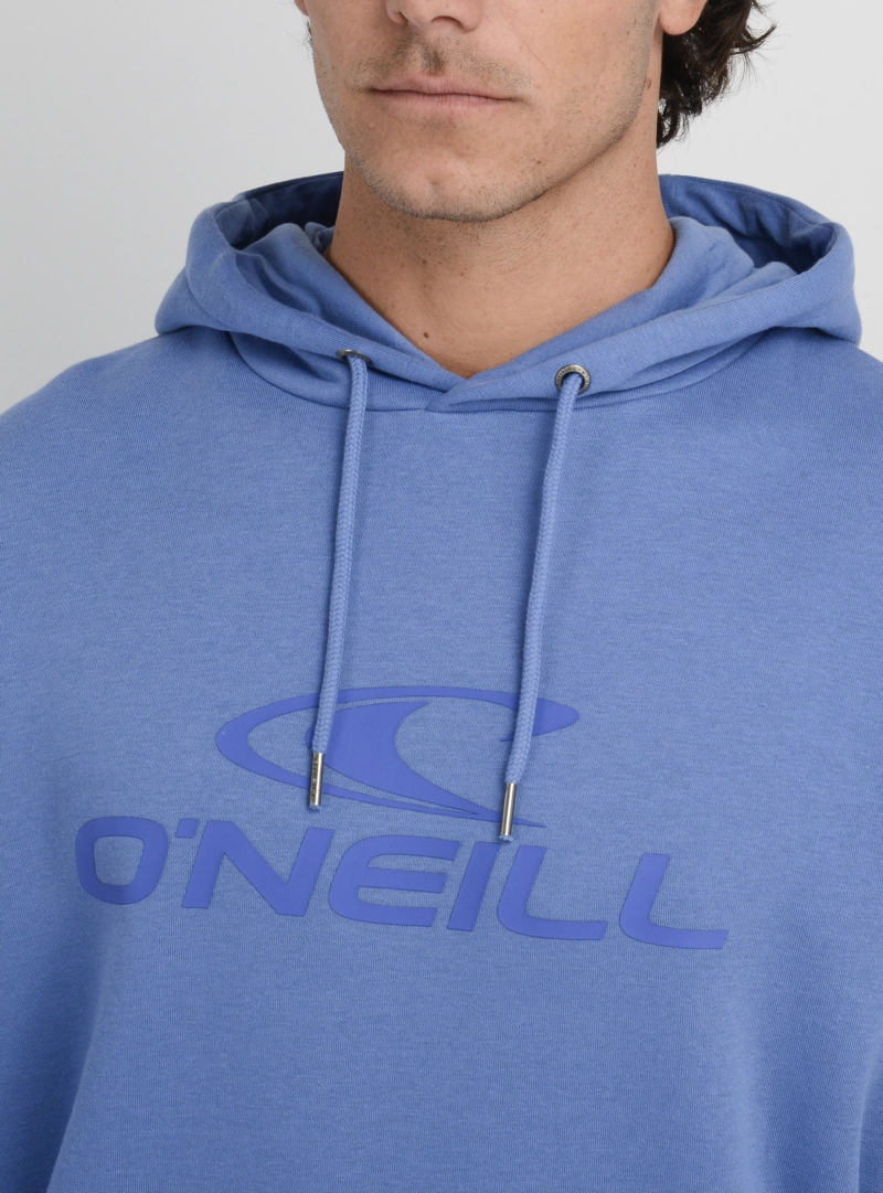POLERON LOGO HOODIE II AZUL - 5