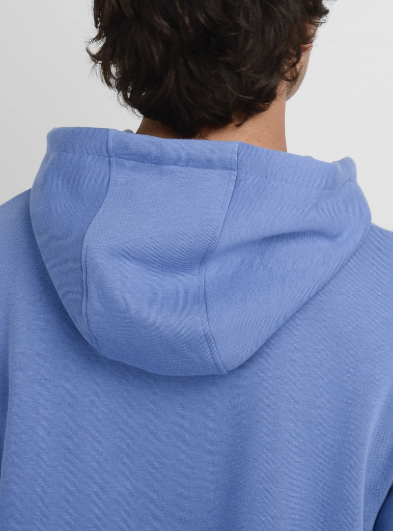 POLERON LOGO HOODIE II AZUL - 6