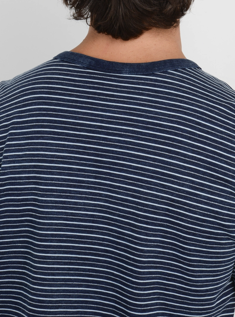 POLERA MANGA CORTA BROCKTON II AZUL OSCURO - 6
