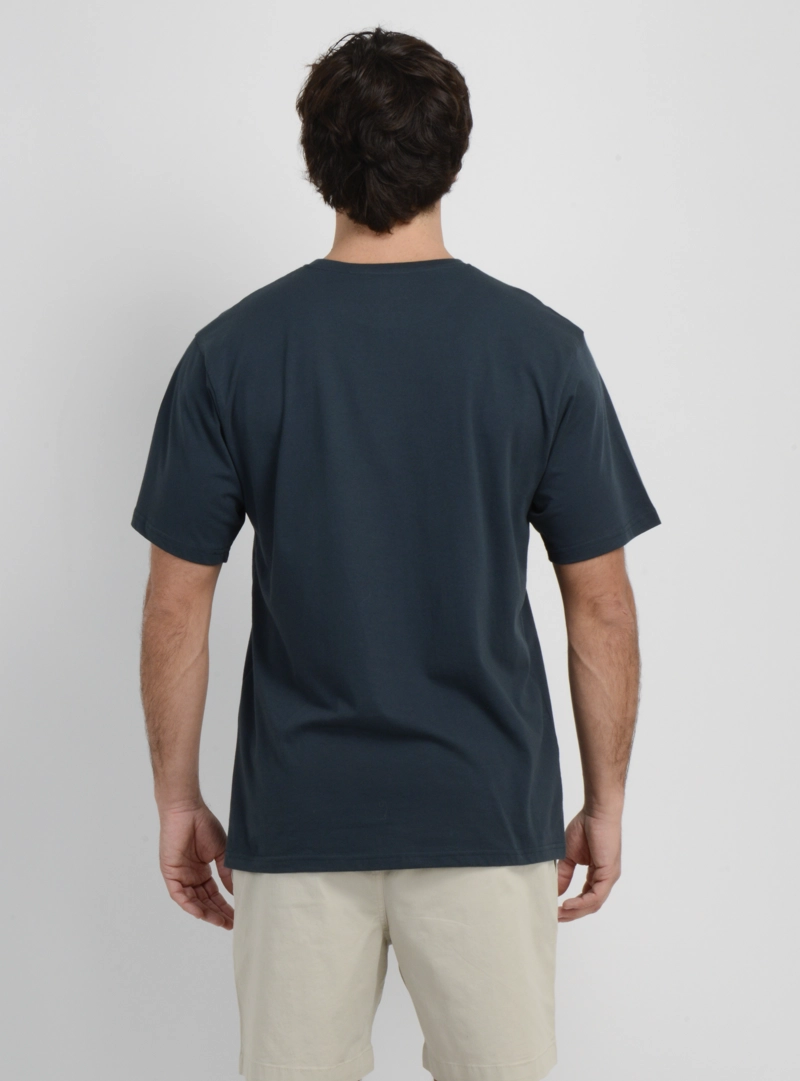 POLERA MANGA CORTA OG STRIPE  VERDE OSCURO - 2