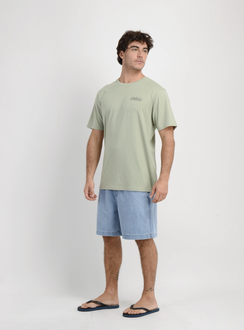 POLERA MANGA CORTA BLOCK  VERDE CLARO - 3