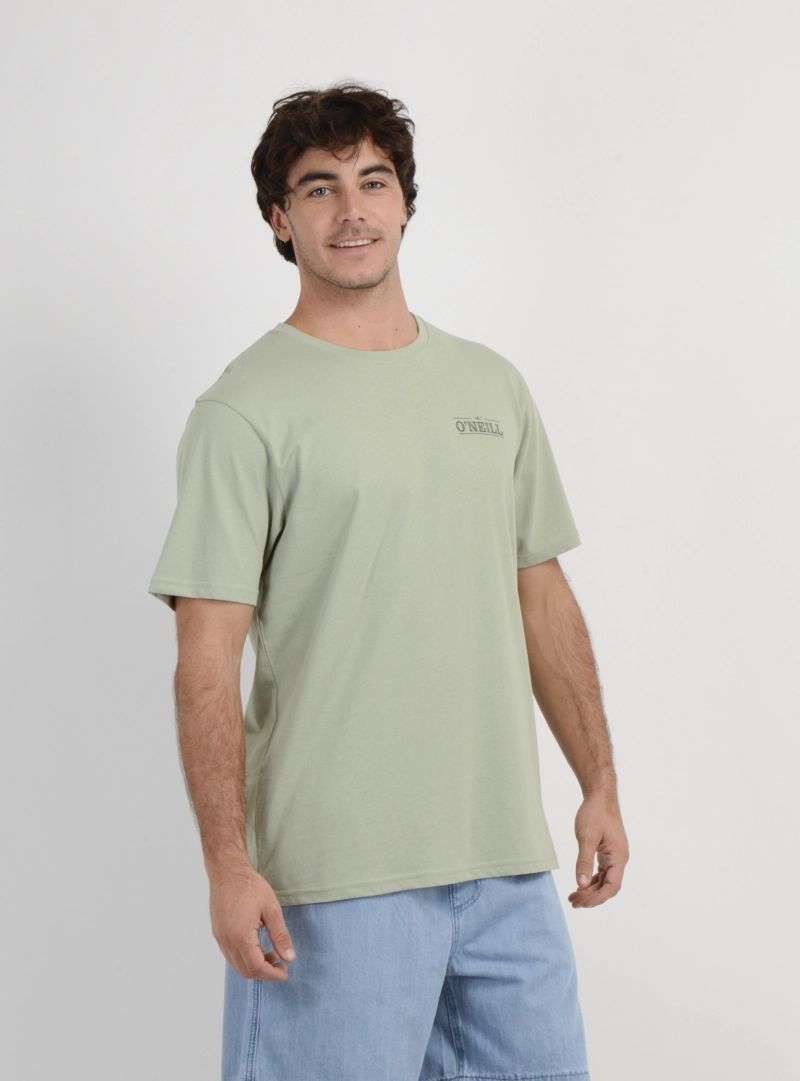 POLERA MANGA CORTA BLOCK  VERDE CLARO - 4