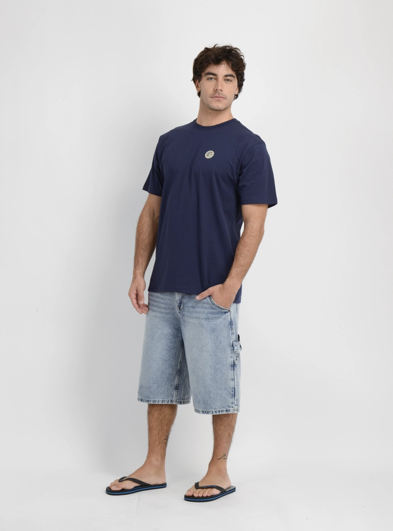 POLERA MANGA CORTA OG VINTAGE  AZUL OSCURO - 3