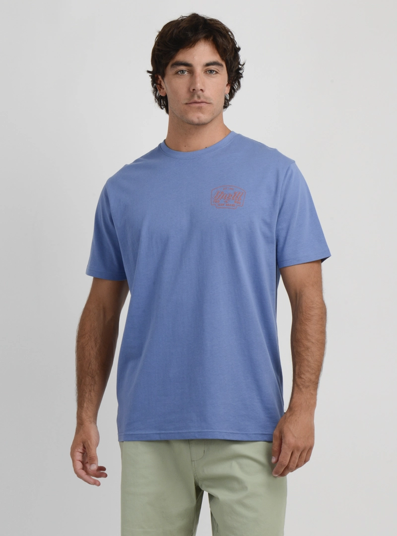 POLERA MANGA CORTA LOCK SMITH  AZUL - 1