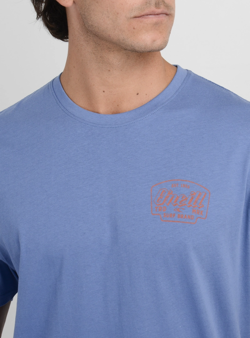 POLERA MANGA CORTA LOCK SMITH  AZUL - 5