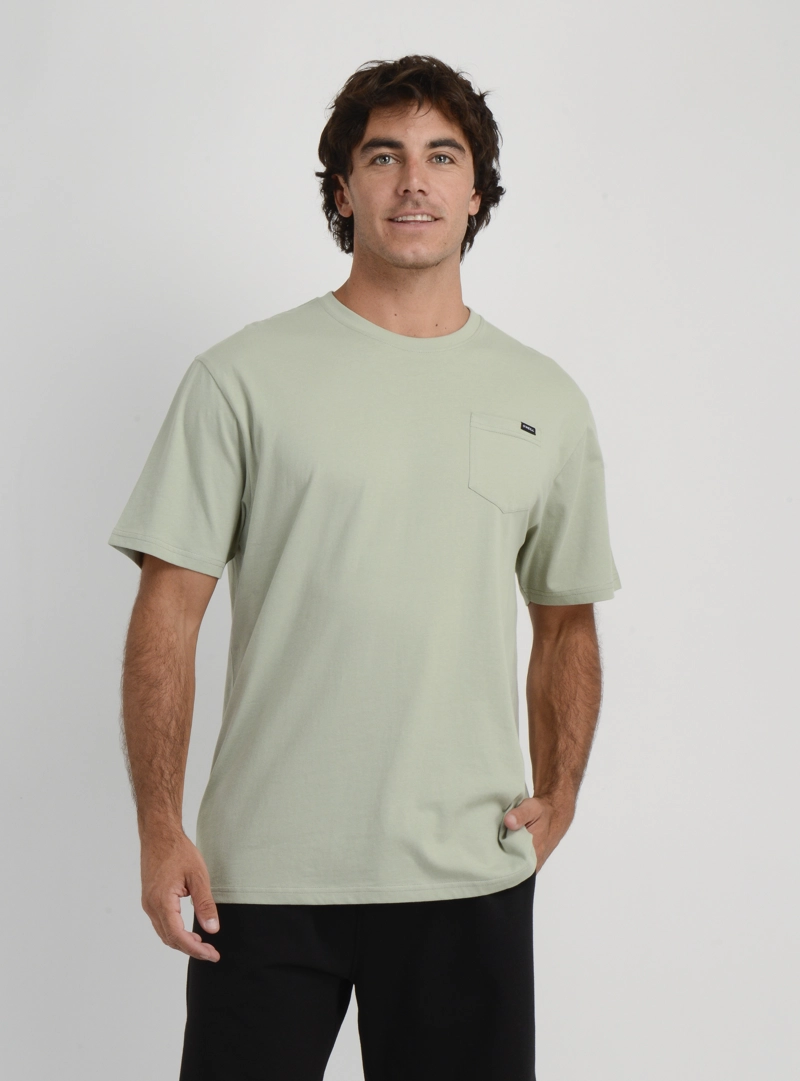 POLERA MANGA CORTA EAST CLIFF II VERDE CLARO - 1