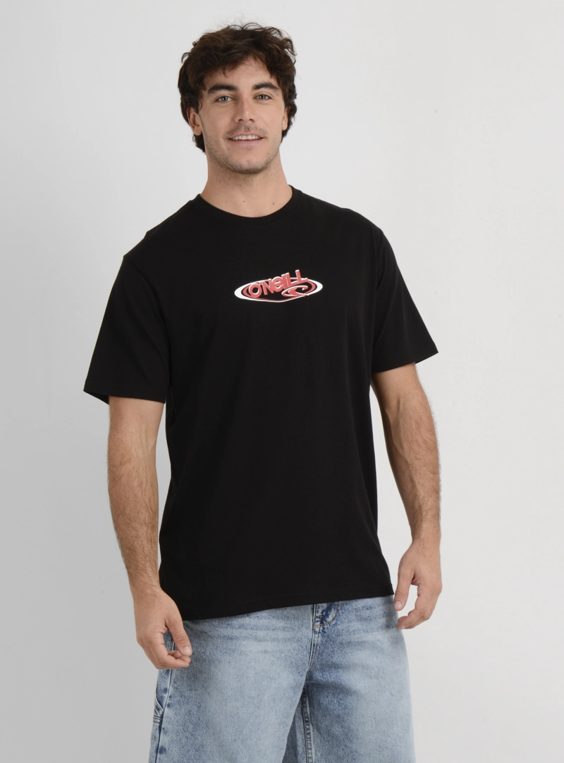 POLERA MANGA CORTA BOARD 90'S NEGRO - 4