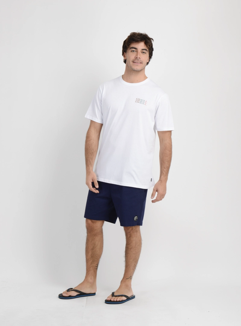POLERA MANGA CORTA TRIPLE STACK  BLANCO - 3