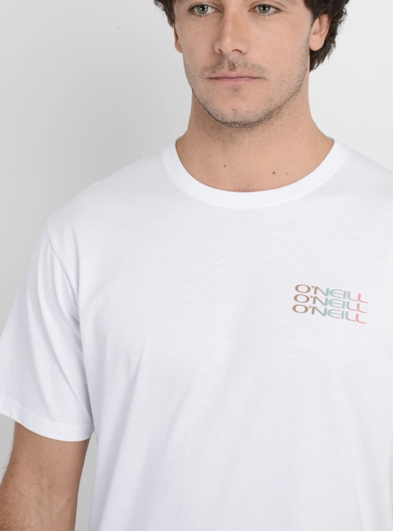 POLERA MANGA CORTA TRIPLE STACK  BLANCO - 5