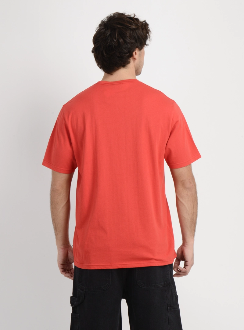 POLERA MANGA CORTA ESSENTIAL 90'S  ROJO - 1