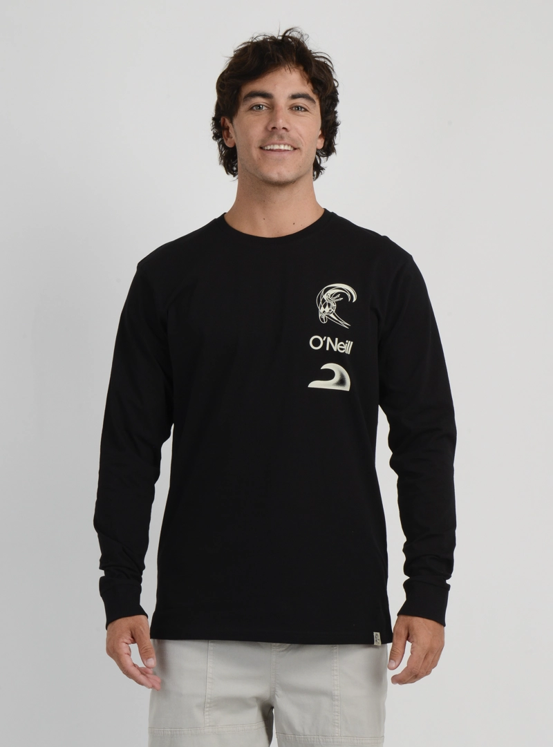 POLERA MANGA LARGA OG SHAPER II NEGRO - 1