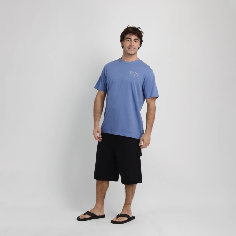 POLERA MANGA CORTA SURF SESH  AZUL - 3