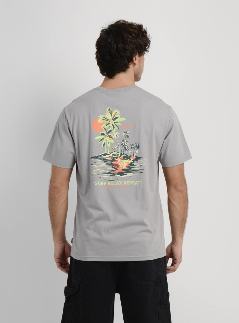POLERA MANGA CORTA VEER GRIS OSCURO - 2