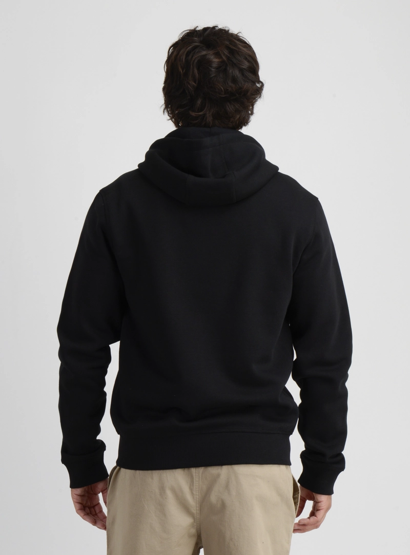 POLERON OG BADGE HOODIE  NEGRO - 2