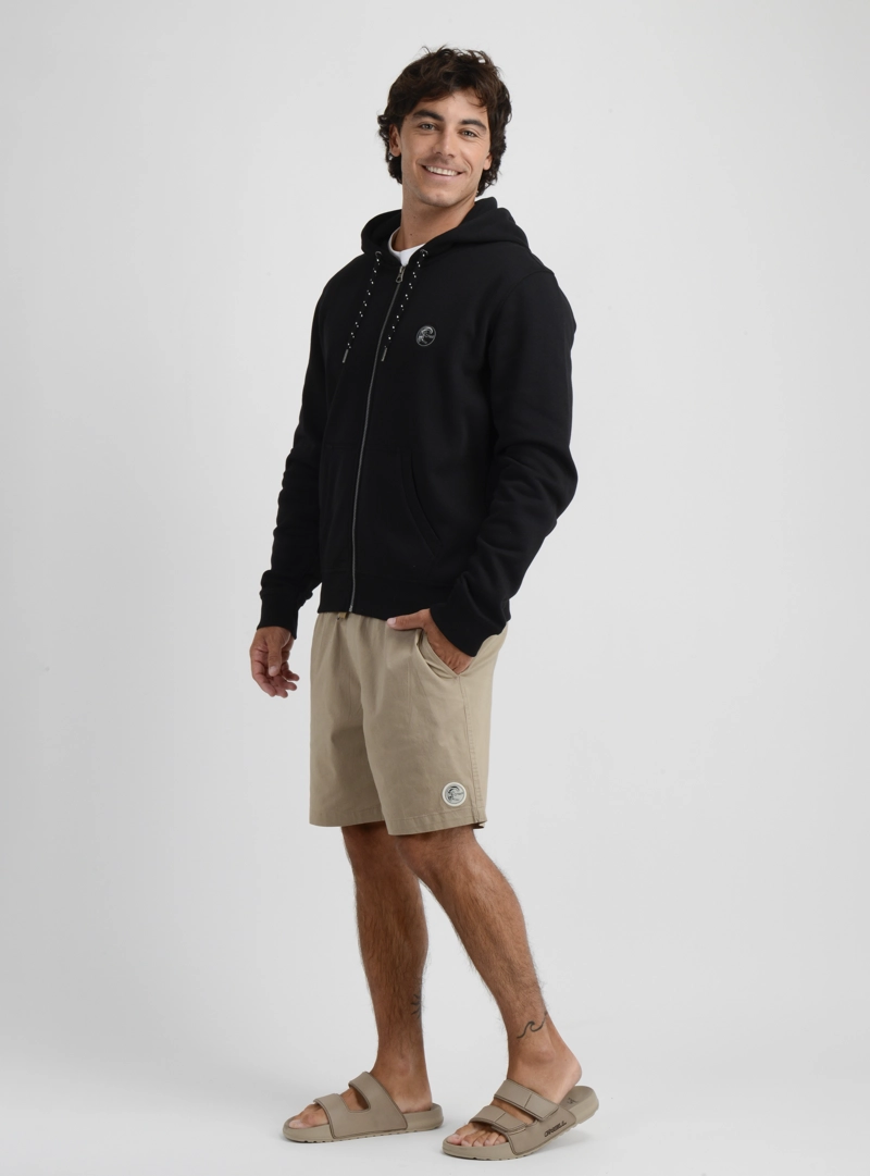 POLERON OG BADGE HOODIE  NEGRO - 3