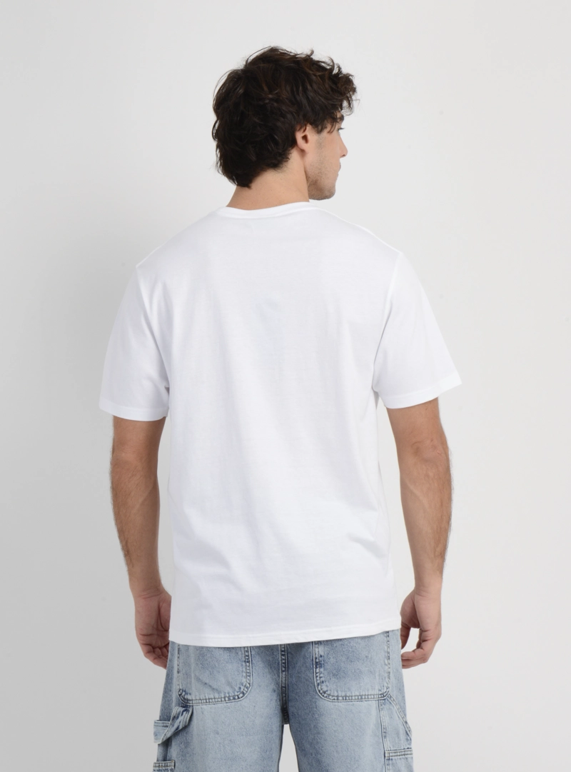 POLERA MANGA CORTA ESSENTIAL 90'S  BLANCO - 2