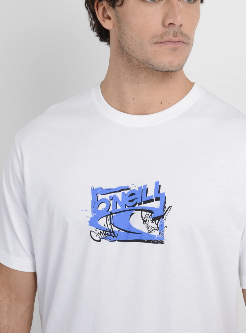 POLERA MANGA CORTA ESSENTIAL 90'S  BLANCO - 5