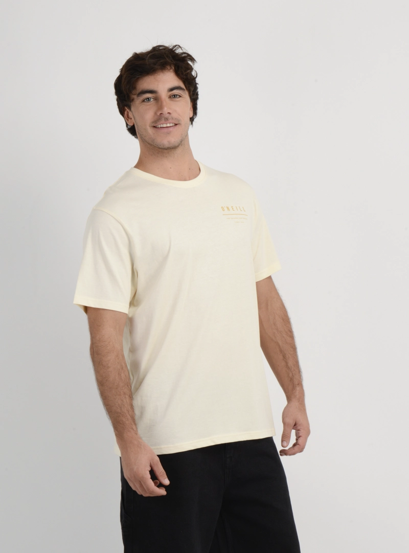 POLERA MANGA CORTA SURF SESH  BEIGE CLARO - 4
