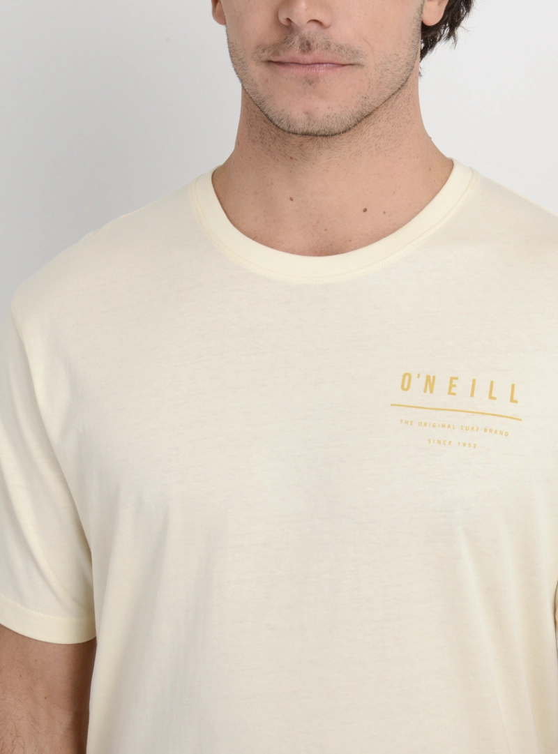 POLERA MANGA CORTA SURF SESH  BEIGE CLARO - 5