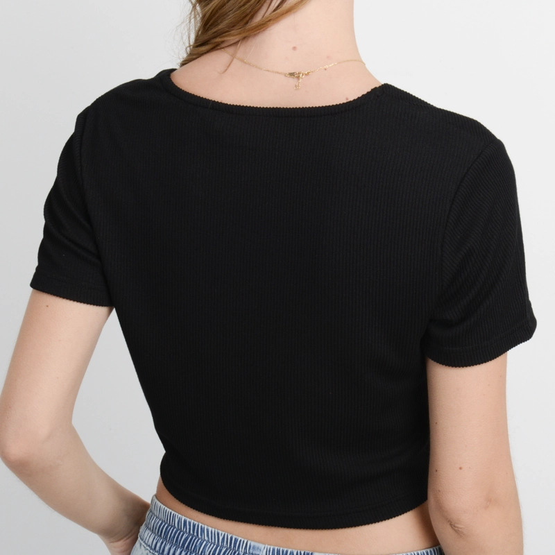 POLERA MANGA CORTA MARLIZ NEGRO - 6