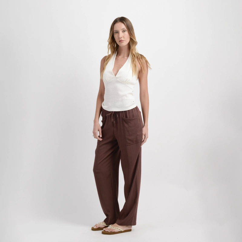POLERA SIN MANGAS KIMMIE BEIGE CLARO - 3