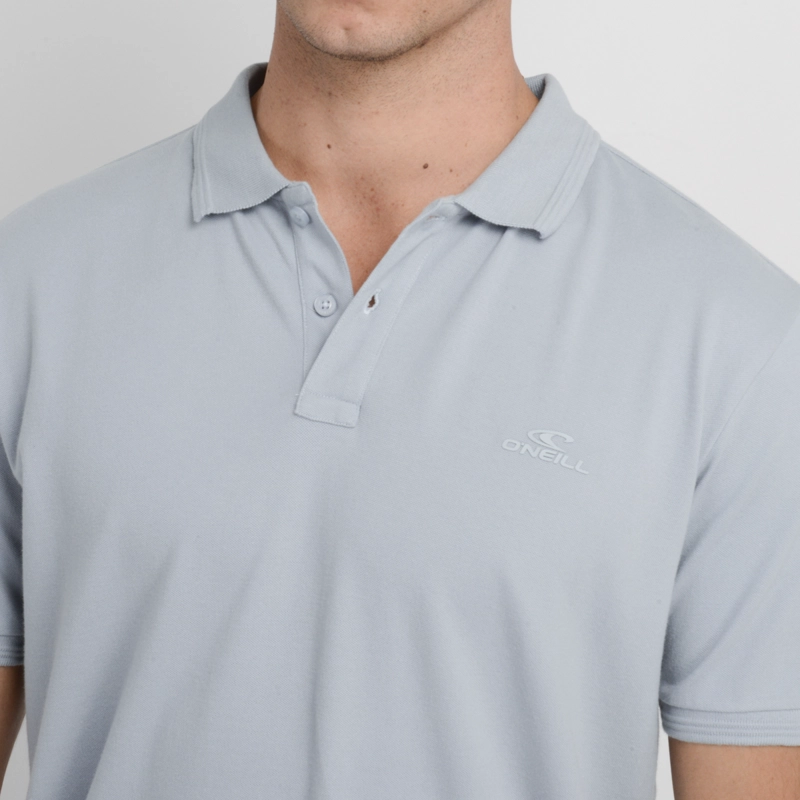 POLERA PIQUE MANGA CORTA DIVER  AZUL CLARO - 5