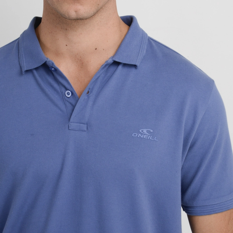 POLERA PIQUE MANGA CORTA DIVER  AZUL - 5