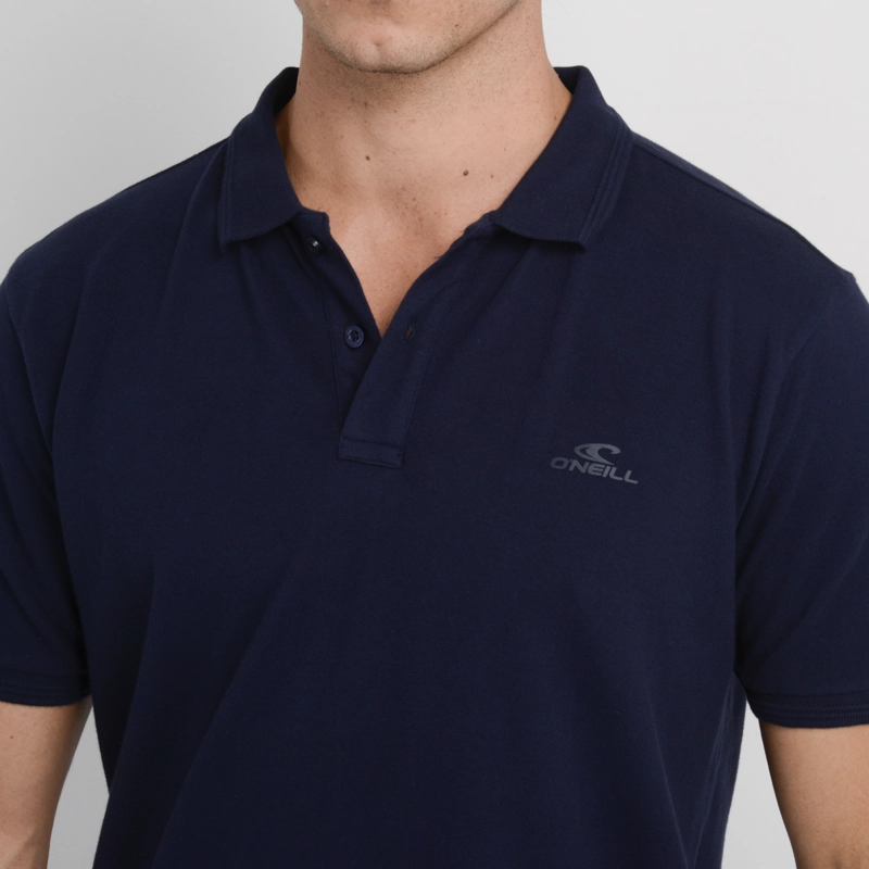 POLERA PIQUE MANGA CORTA DIVER  AZUL OSCURO - 5