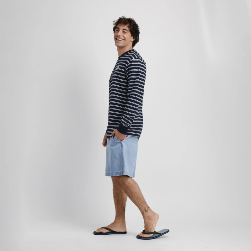 POLERA MANGA LARGA OG JACK AZUL OSCURO - 3
