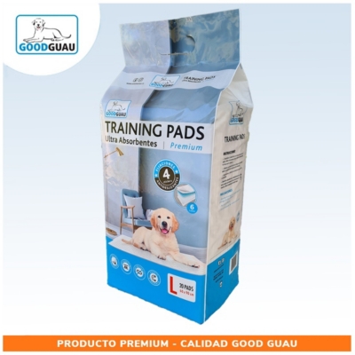 SABANILLAS DE ENTRENAMIENTO PERROS GOODGUAU PAÑAL 100 UNIDADES MASCOTAS 90 X 60 CM - 8