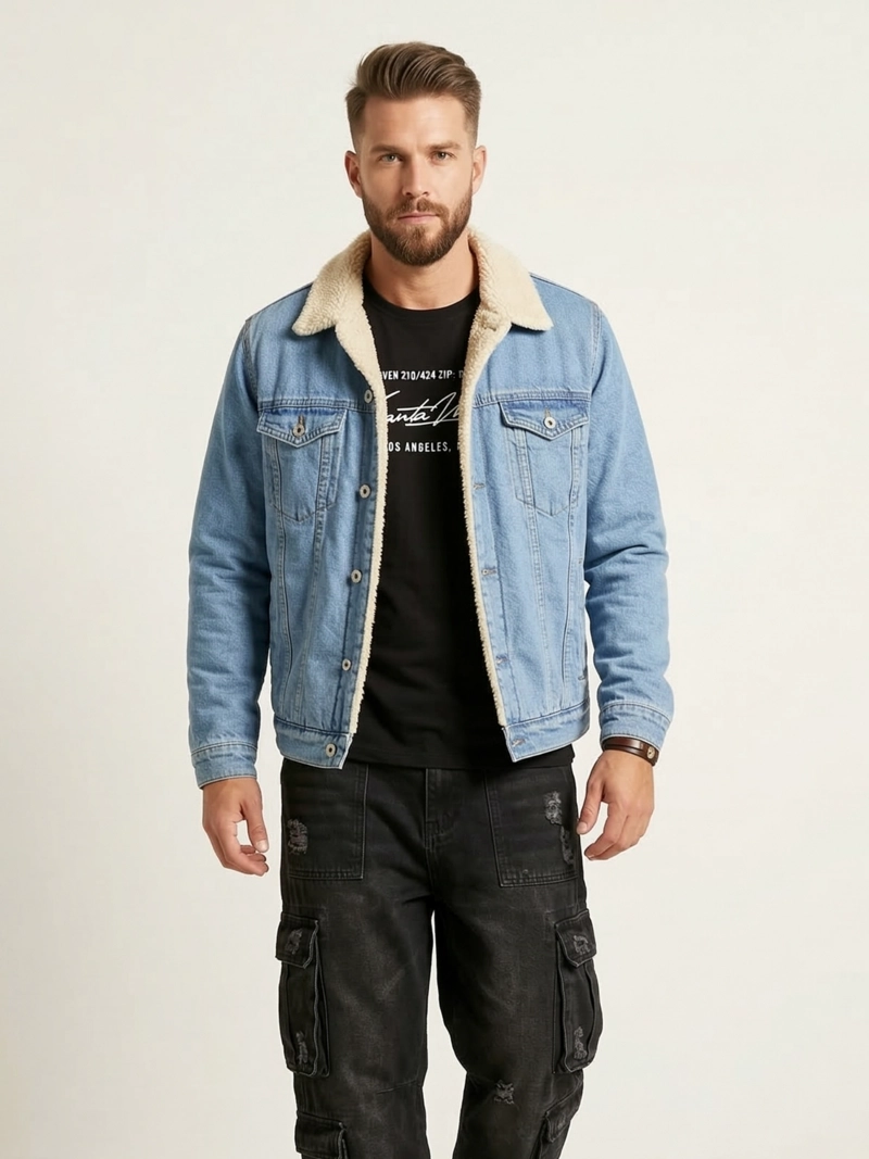 CHAQUETA DENIM CHIPORRO HOMBRE NORUEGANS - 1