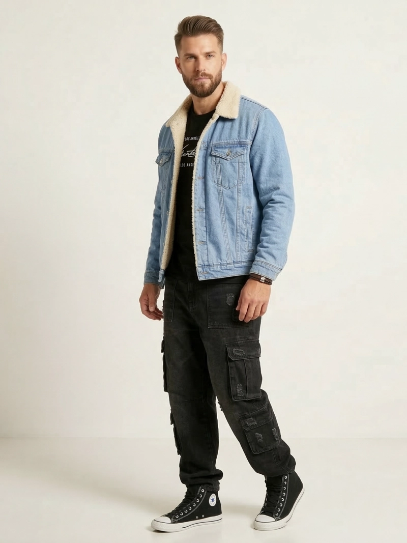 CHAQUETA DENIM CHIPORRO HOMBRE NORUEGANS - 2