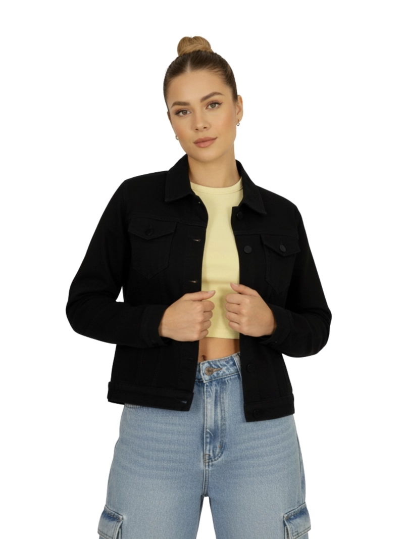 CHAQUETA MEZCLILLA CLASIC WOMAN MUJER - 1
