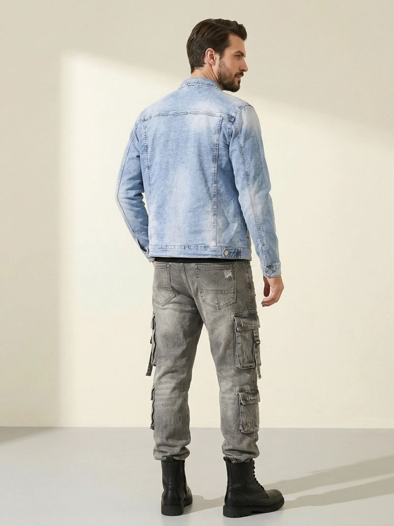 CHAQUETA JEANS MEZCLILLA HOMBRE - 3