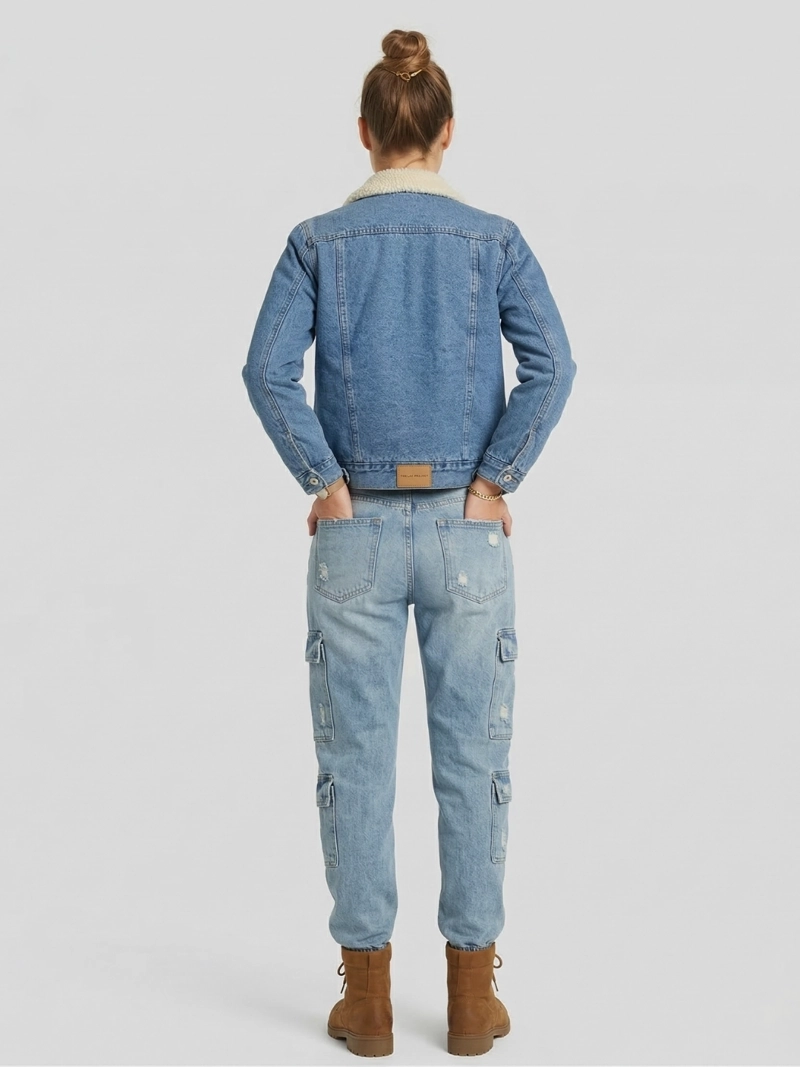 CHAQUETA DENIM CHIPORRO MUJER NORUEGANS - 3